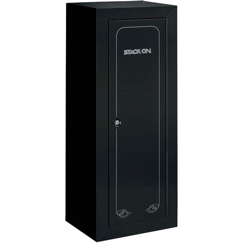 stack on 22 gun steel security cabinet black|old stack on gun safe.